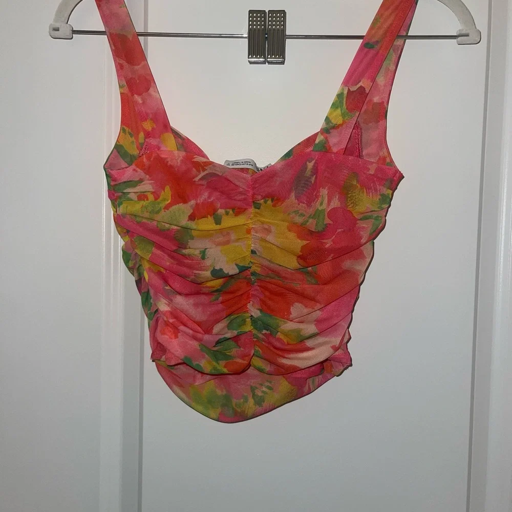 ZARA Floral Tank - Picture 2 of 3